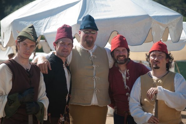 Dr. Forgeng and AoA at the 2011 Tournament of the Phoenix